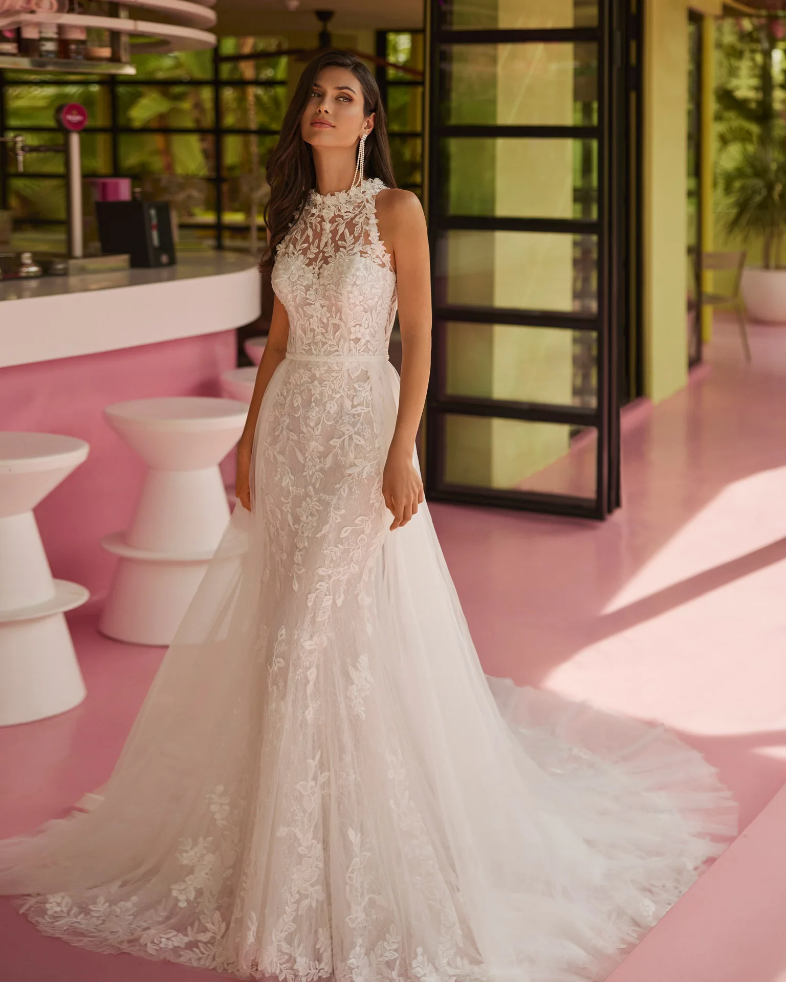 Vestido de novia Jayla detalle — Luna 2026