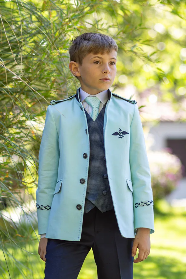 Traje comunión Eslora Turquoise